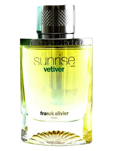 Frasco de Sunrise Vetiver, de Franck Olivier