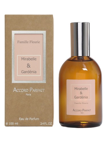 Frasco de Mirabelle & Gardenia, de Accord Parfait