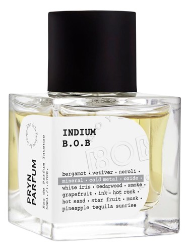 Frasco de Indium B.O.B., de Pryn Parfum