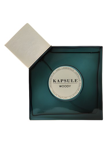 Frasco de Kapsule Woody, de Karl Lagerfeld