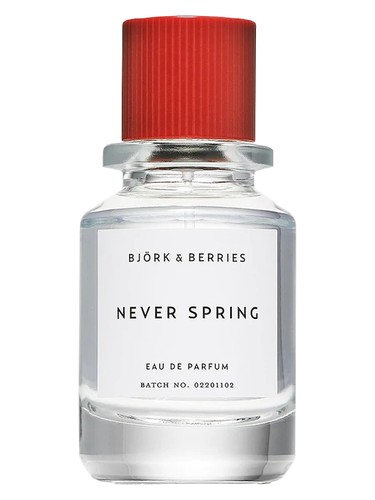 Frasco de Never Spring, de Bjork and Berries