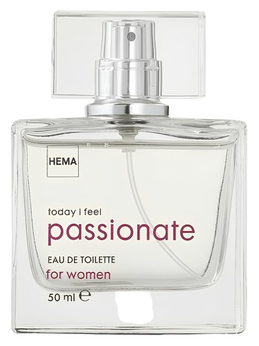 Frasco de Today I Feel Passionate, de HEMA