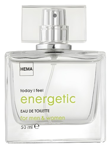 Frasco de Today I Feel Energetic, de HEMA