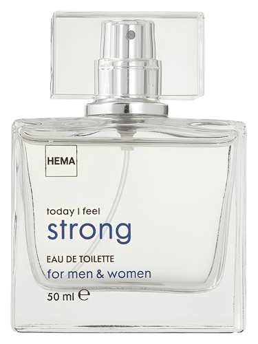 Frasco de Today I Feel Strong, de HEMA