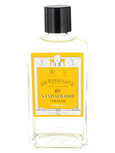 Frasco de Sandalwood Cologne, de D.R.Harris