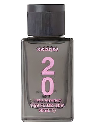 Frasco de L'eau de Parfum 20, de Korres