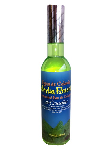 Frasco de Yerba Buena (Spearmint), de Crusellas & Company