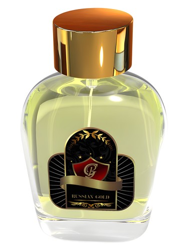 Frasco de Russian Gold, de Pure Gold Perfumes