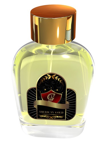 Frasco de American Gold, de Pure Gold Perfumes