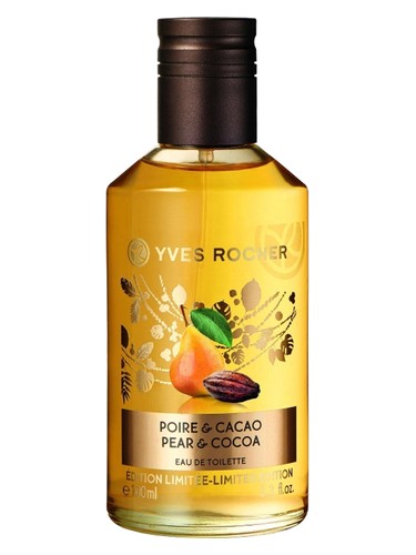 Frasco de Poire & Cacao, de Yves Rocher