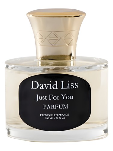 Frasco de Just For You, de David LISS Parfums