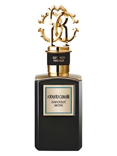 Frasco de Baroque Musk, de Roberto Cavalli