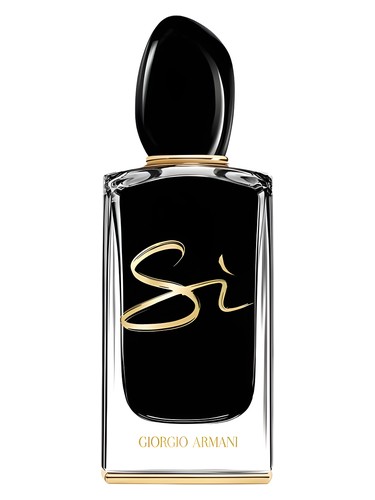 Frasco de Si Intense Night Light, de Giorgio Armani