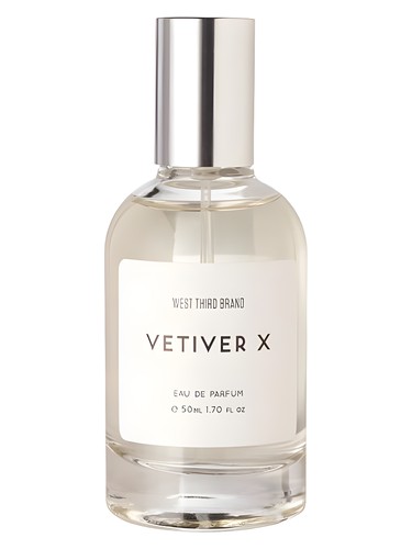 Frasco de Vetiver X, de West Third Brand