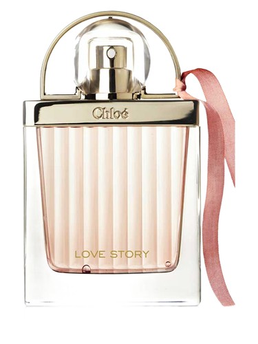 Frasco de Love Story Eau Sensuelle, de Chloé