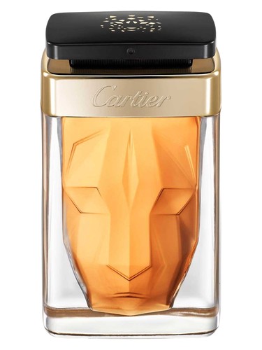 Frasco de La Panthere Noir Absolu, de Cartier