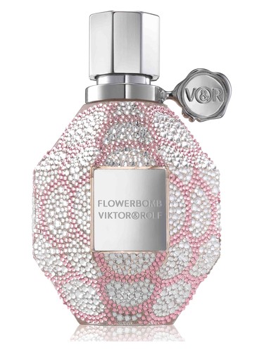 Frasco de Flowerbomb Swarovski Edition 2016, de Viktor&Rolf