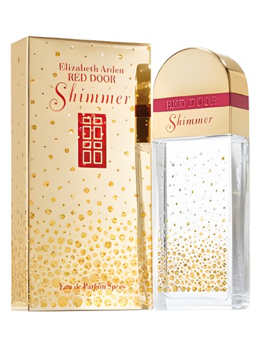 Frasco de Red Door Shimmer, de Elizabeth Arden
