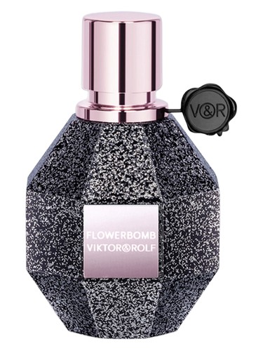 Frasco de Flowerbomb Black Sparkle, de Viktor&Rolf