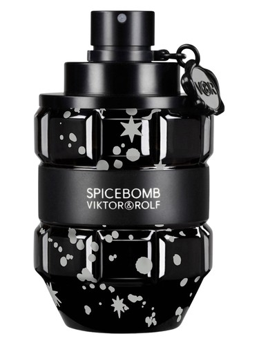Frasco de Spicebomb Limited Edition, de Viktor&Rolf