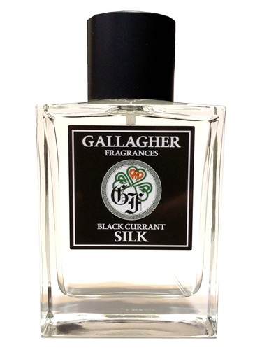 Frasco de Black Currant Silk, de Gallagher Fragrances
