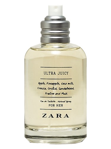 Frasco de Ultra Juicy, de Zara