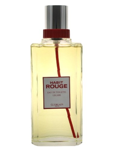 Frasco de Habit Rouge Légère, de Guerlain
