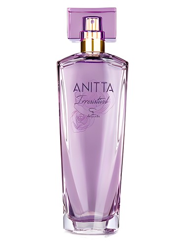 Frasco de Anitta Irresistível, de Jequiti