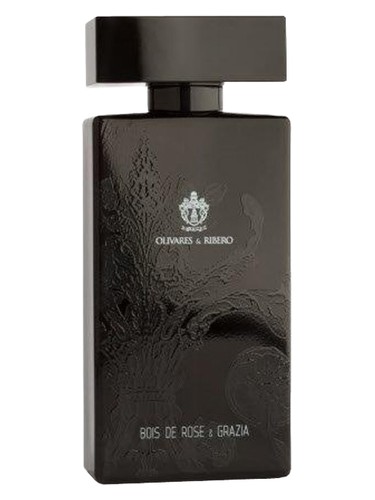 Frasco de Bois de Rose & Grazia, de Olivares & Ribero