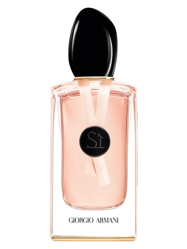 Frasco de Si Rose Signature II Eau de Parfum, de Giorgio Armani