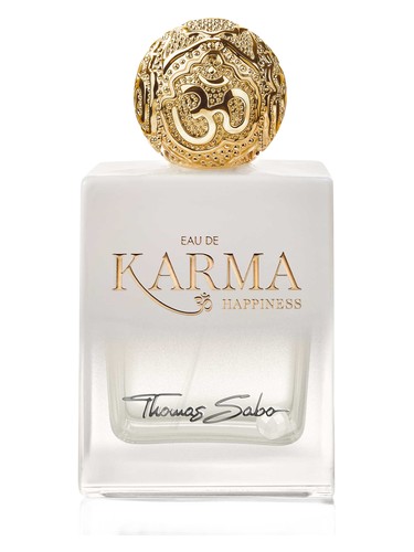 Frasco de Eau de Karma Happiness, de Thomas Sabo