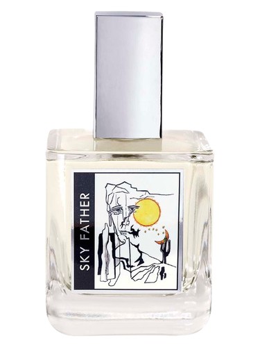 Frasco de Sky Father, de Dame Perfumery