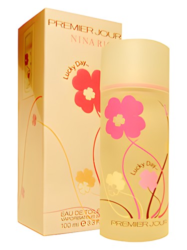 Frasco de Premier Jour Lucky Day, de Nina Ricci