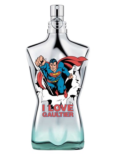 Frasco de Le Male Superman Eau Fraiche, de Jean Paul Gaultier