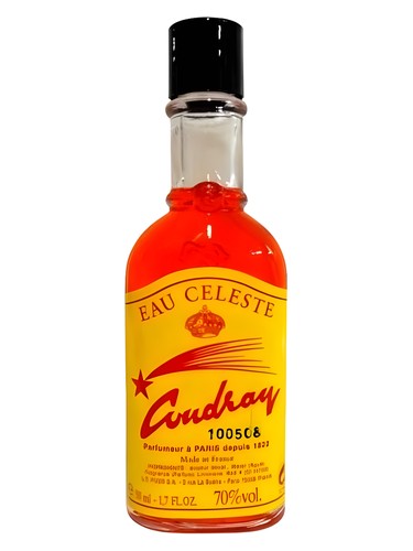 Frasco de Eau Celeste, de E. Coudray