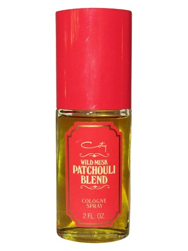 Frasco de WIld Musk Patchouli Blend, de Coty