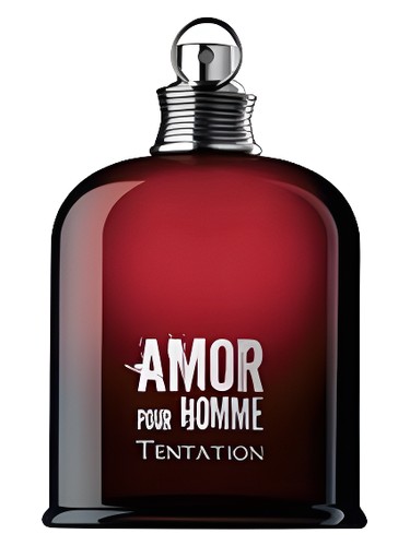 Frasco de Amor Pour Homme Tentation, de Cacharel
