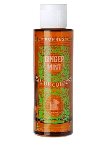 Frasco de Ginger Mint Eau de Cologne, de Korres