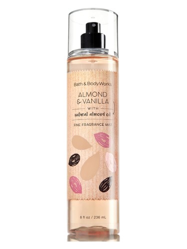 Frasco de Almond & Vanilla — Bath & Body Works
