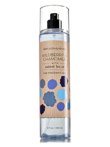 Frasco de Wildberry & Chamomile, de Bath & Body Works