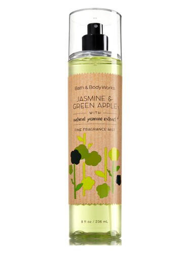 Frasco de Jasmine & Green Apple, de Bath & Body Works