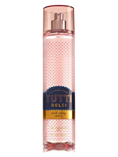 Frasco de Tutti Dolci Pink Peony Creme — Bath & Body Works