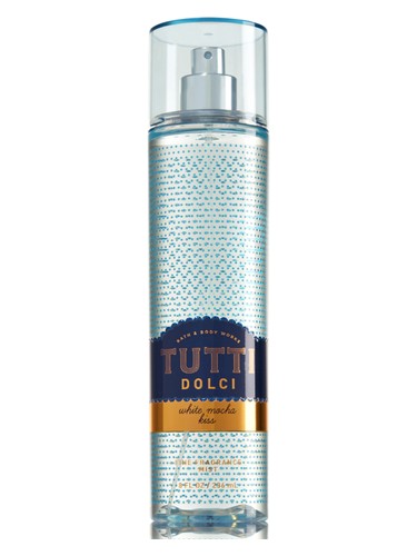 Frasco de Tutti Dolci White Mocha Kiss — Bath & Body Works