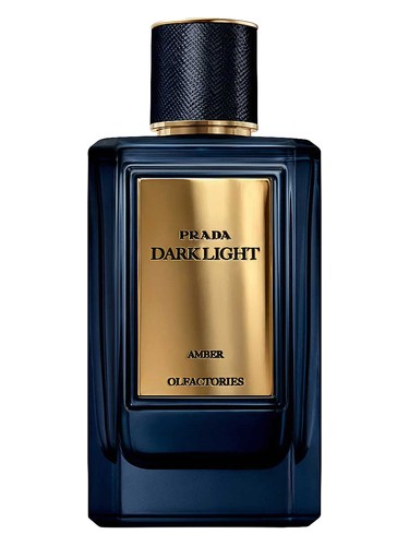 Frasco de Mirages Dark Light, de Prada