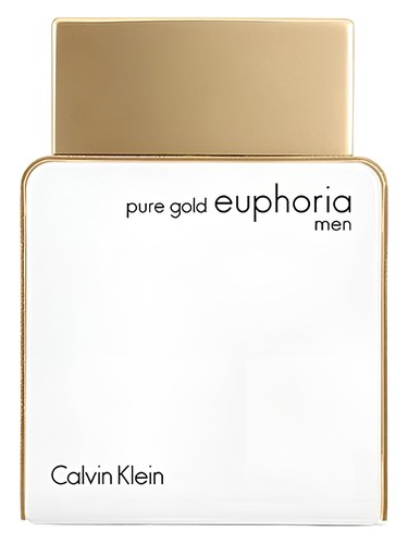 Frasco de Pure Gold Euphoria Men, de Calvin Klein