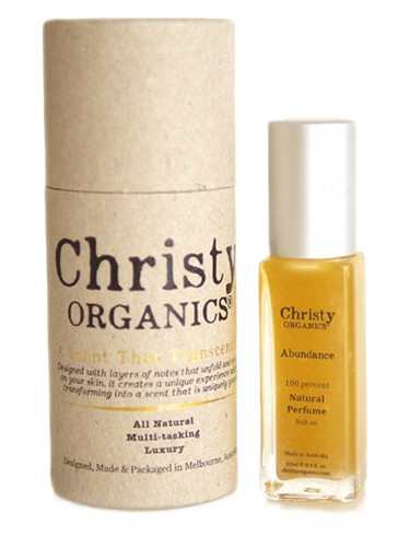 Frasco de Abundance, de Christy Organics