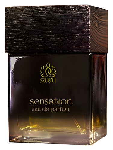 Frasco de Sensation, de Guru Perfumes