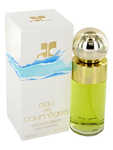 Frasco de Eau de Courreges, de Courrèges