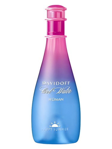Frasco de Cool Water Happy Summer Woman, de Davidoff