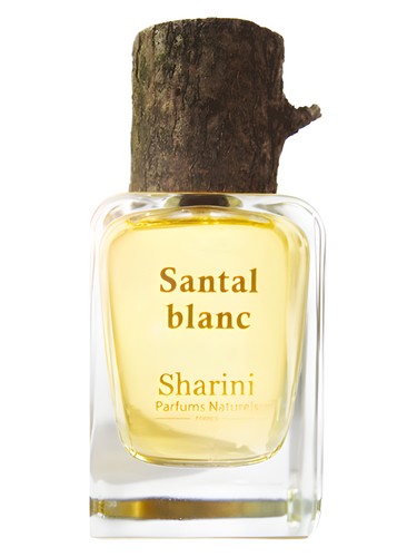 Frasco de Santal Blanc, de Sharini Parfums Naturels